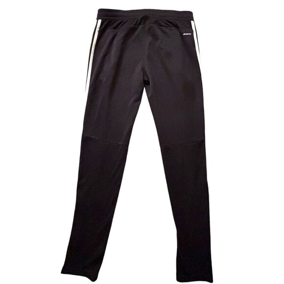 Adidas Tiro Tapered Track Pants Black White Stripe Jogger Climacool Size Medium - Picture 1 of 8